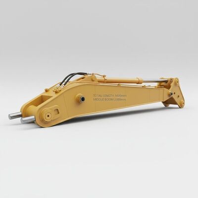 16000mm tổng chiều dài cánh tay máy đào không có trọng lượng đối số với 2300mm chiều dài trung bình của cây khai thác được thiết kế cho thiết bị khai quật