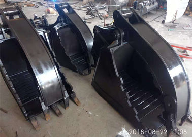 CAT312 Excavator Bucket Grab BSP 3/4&quot; Hose Fittings Easy Operation Strict Assembled