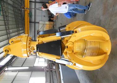 Adjustable Hydraulic Orange Peel Grab Convenient Operation Universal Type